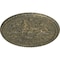 Ekena Millwork Bradford Ceiling Medallion (Fits Canopies up to 6 5/8"), 32 5/8"OD x 2"P, Witch Hazel Crackle CM32BRWHC - alternate 4